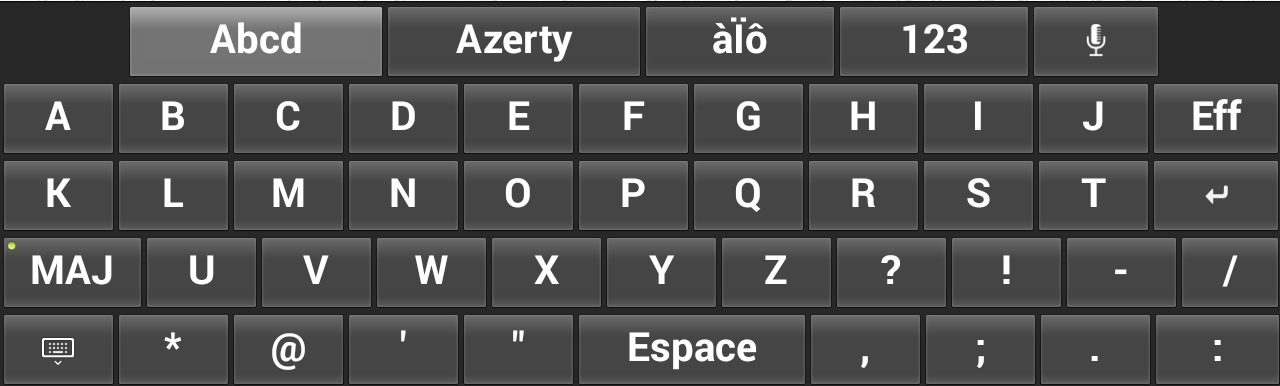 Clavier facile pour les Seniors