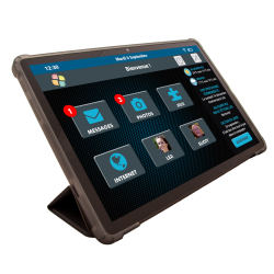 Facilotab L Rubis – WLAN/4G – 64 GB – Android 13 – Vereinfachtes Tablet für Senioren