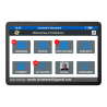 Facilotab Nomad, WiFi + 4G, 128Go, Android 14, Tablette simplifiée pour Seniors