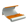 Support robuste en Aluminium - 2 positions Antidérapant - pour Tablette Facilotab L, Classic, Nomad