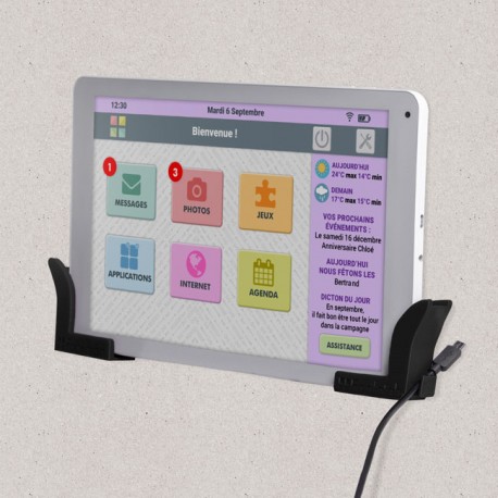 Support mural pour tablette Facilotab Support mural pour tablette Facilotab