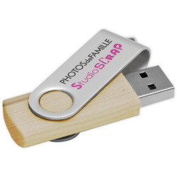 Clé USB 16 Go avec Généatique 2021 - Pour enregistrer votre généalogie
