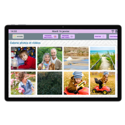Kopie van Facilotab XXL - WiFi - 128 GB - Android 13 - Zeer groot scherm - Versterkte schaal - Vereenvoudigde tablet voor senior