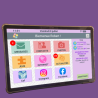 copy of Facilotab XXL - WiFi - 128 GB - Android 13 - Very large screen - Reinforced shell - Simplified tablet for Seniors