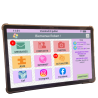 Facilotab XXL Nomad - WiFi + 4G - 256Go - Android 15 - Très grand écran - Tablette simplifiée pour Seniors