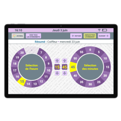 copy of Facilotab XXL Nomad - WiFi + 4G - 256GB - Android 15 - Very large screen - Simplified tablet for seniors