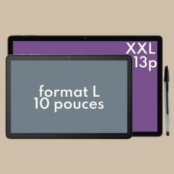 Kopie van Facilotab XXL Nomad - WiFi + 4G - 256GB - Android 15 - Zeer groot scherm - Vereenvoudigde tablet voor senioren