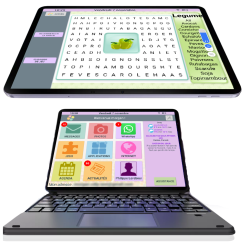 Facilotab XXL Classic - WiFi 256GB - Android 15 - Pantalla extragrande - Tableta simplificada para personas mayores