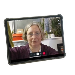 Facilotab XXL Classic- WiFi 256Go - Android 15 - Très grand écran - Tablette simplifiée pour Seniors