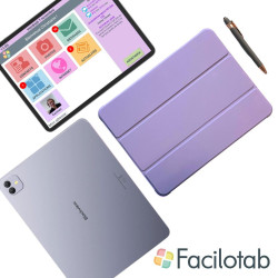 Faciotab XXL Classic – WLAN, 256 GB, Android 15, extra großer Bildschirm – Vereinfachtes Tablet für Senioren