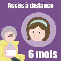 Abonnement de 6 mois pour l'accès au service d'accompagnement à distance