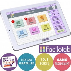 Tablette senior Facilotab L WiFi/3G