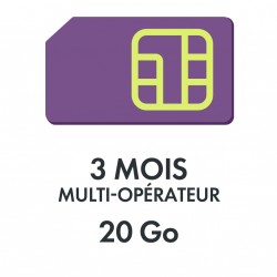 Abonnement 3 mois - 1 Carte...
