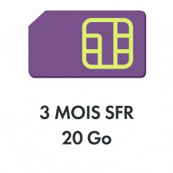 Abonnement 3 mois - 1 Carte...