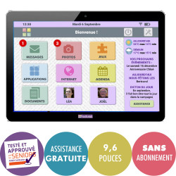 Tablette Facilotab L Rubis...