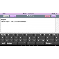 Pack Facilotab L Onyx - WiFi/4G - 32 GB - Android 10 - Soporte, Bolsa y 2 Stylus - Tableta Simplificada para Mayores