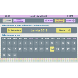 Pack Facilotab L Onyx - WiFi/4G - 32 Go - Android 10 - Support, Sacoche et 2 Stylets - Tablette simplifiée pour Seniors