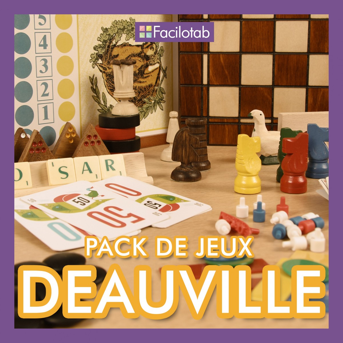 Pack de jeux "Deauville"