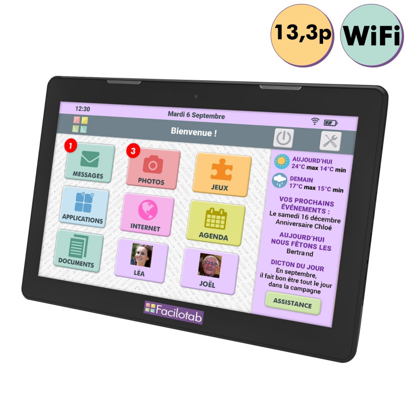 13.3inch Facilotab Senior Tablet