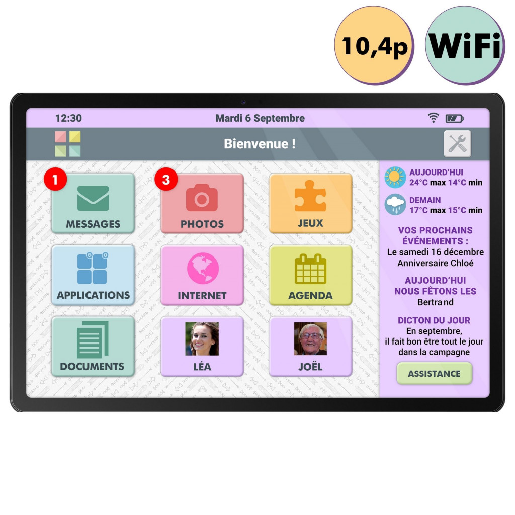 Tablette wifi - Cdiscount