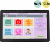 Facilotab XXL - WiFi - 32 Go - Android 10 - Très grand écran - Etui  - Reconditionnée - Comme neuve