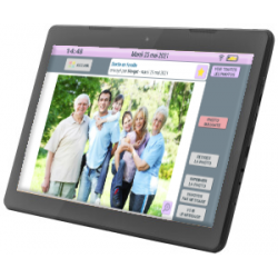 Facilotab XXL - WiFi - 32 Go - Android 10 - Très grand écran - Etui  - Reconditionnée - Comme neuve