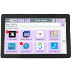 Facilotab XXL - WiFi - 32 Go - Android 10 - Très grand écran - Etui  - Reconditionnée - Comme neuve