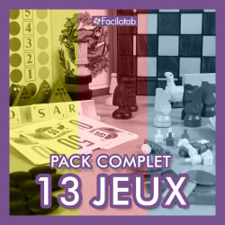 Pack de 13 jeux