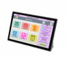 Facilotab L Rubis - WiFi/4G - 64 Go - Android 11 - Etui - Tablette simplifiée pour Seniors - Occasion - Très bon état
