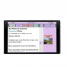 Facilotab L Rubis - WiFi/4G - 64 Go - Android 11 - Etui - Tablette simplifiée pour Seniors - Occasion - Très bon état