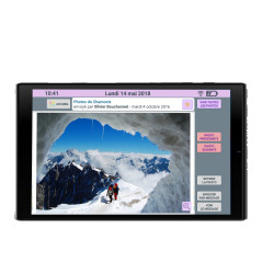 Facilotab L Rubis - WiFi/4G - 64 GB - Android 11 - Funda - Tablet simplificada para mayores - Usada - Muy buen estado