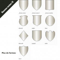 Mise à jour de Héraldique 9 vers Héraldique 10 en CD-Rom