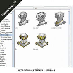Mise à jour de Héraldique 9 vers Héraldique 10 en CD-Rom
