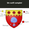 Mise à jour de Héraldique 9 vers Héraldique 10 en CD-Rom