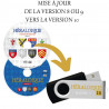 Mise à jour de Héraldique 9 vers Héraldique 10 en CD-Rom