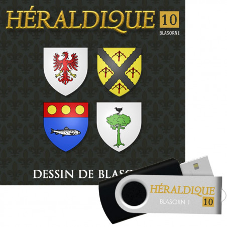 Mise à jour de Héraldique 9 vers Héraldique 10 en CD-Rom