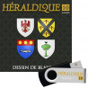 Mise à jour de Héraldique 9 vers Héraldique 10 en CD-Rom