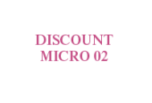 Discount Micro 2.0 Discount Micro 2.0