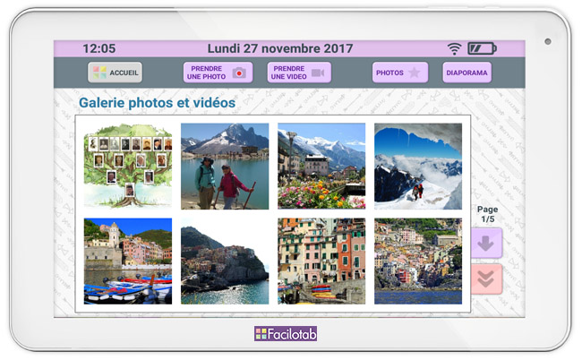 Facilotab, la tablette facile pour les Seniors