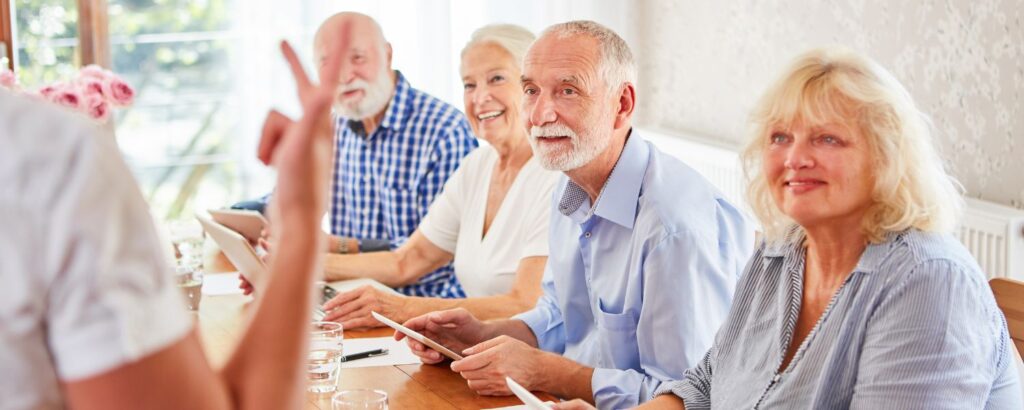 senior en formation numérique