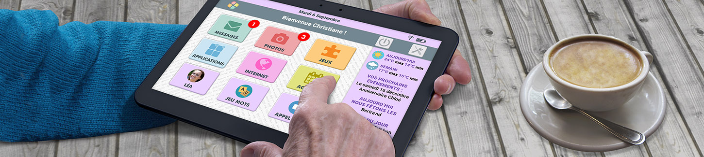 Tablette simplifiée