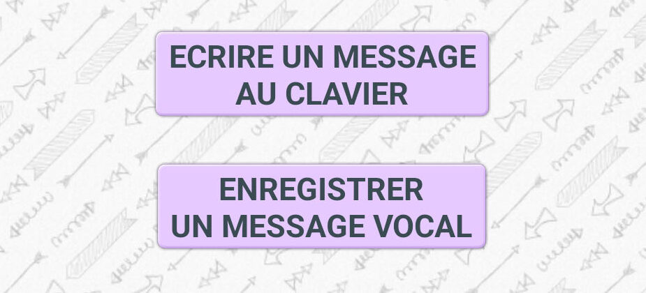 choix message vocal